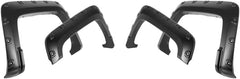 GMC - Pocket Rivet Style Fender Flares 4PC | Paintable Textured Black Paintable