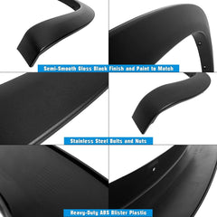 RAM - OE Style Fender Flares 4PC | Paintable Textured Black Paintable